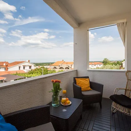 公寓 Modernes Mit Meerblick, Stylischem Interieur, Privatem Balkon, Grill, Klima, Wifi