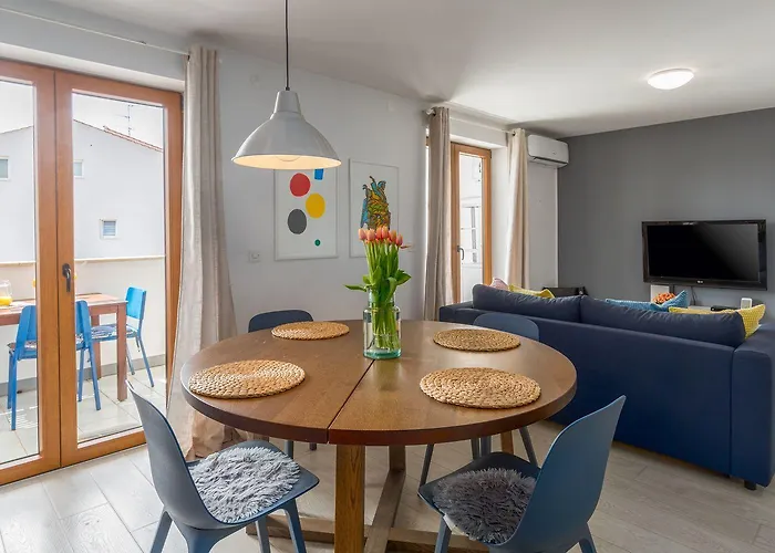 Daire Modernes Mit Meerblick, Stylischem Interieur, Privatem Balkon, Grill, Klima, Wifi